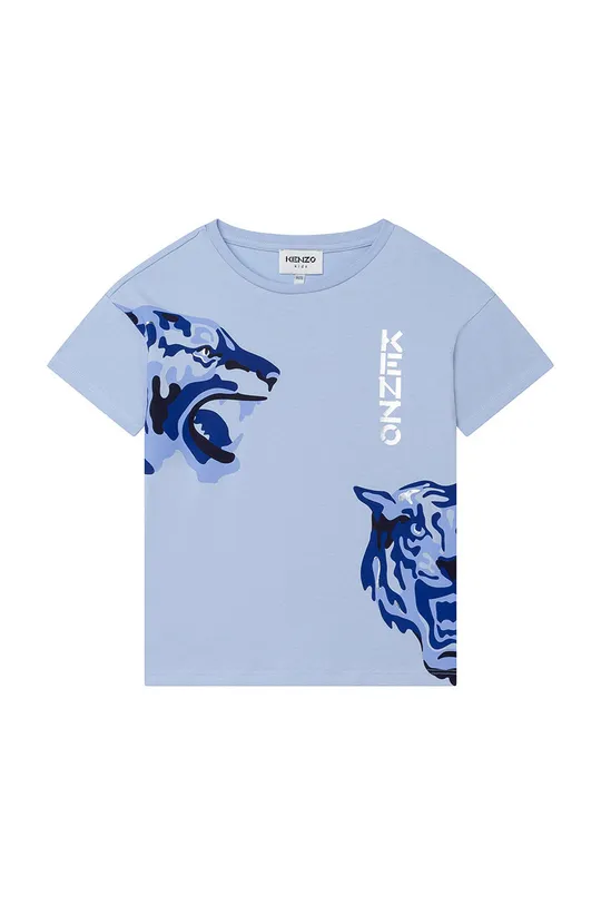 niebieski Kenzo Kids T-shirt dziecięcy Dziewczęcy