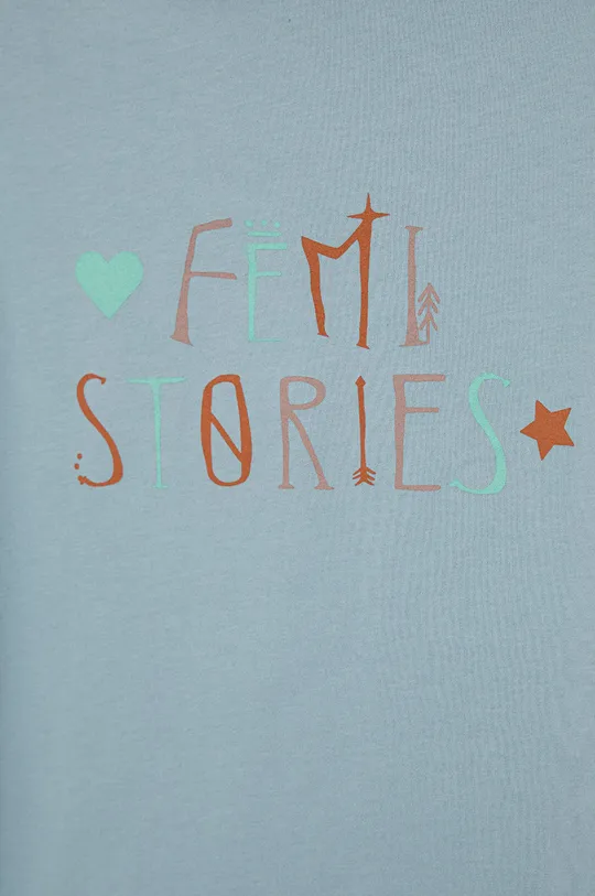 Dječja pamučna majica kratkih rukava Femi Stories  100% Pamuk