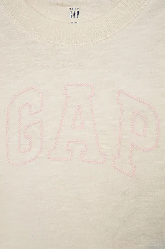 Detské bavlnené tričko GAP  100% Bavlna