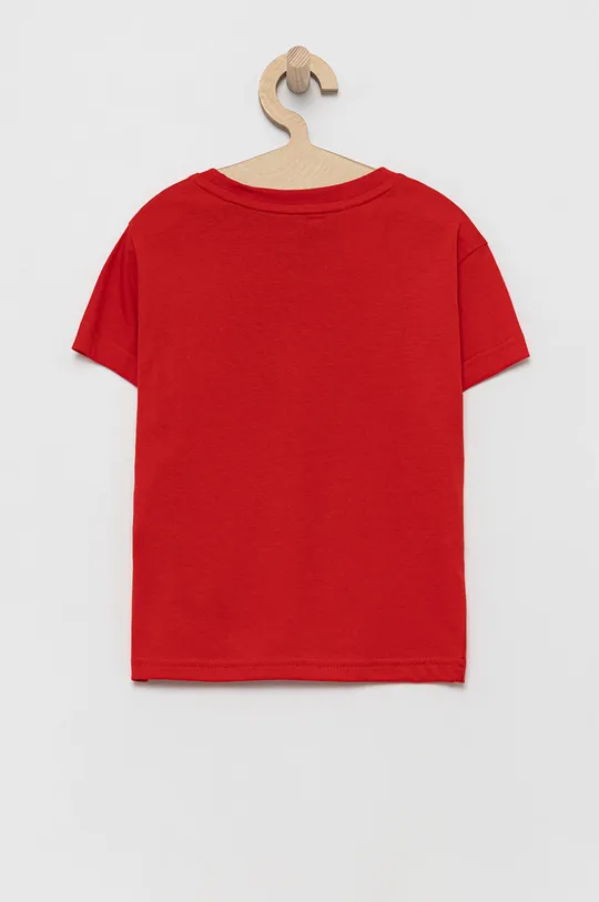 adidas Originals T-shirt bawełniany dziecięcy H25248 czerwony