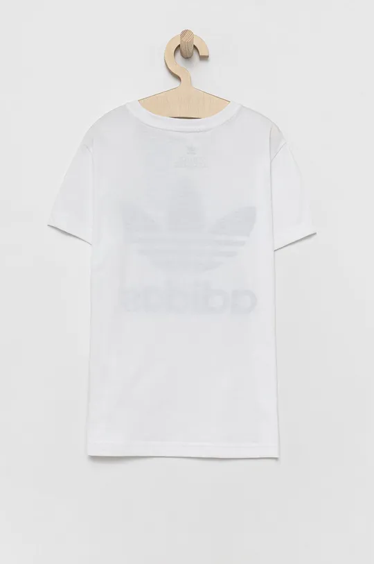 adidas Originals T-shirt bawełniany dziecięcy H35620 biały
