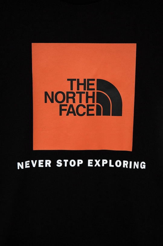 Дитяча бавовняна футболка The North Face  100% Бавовна