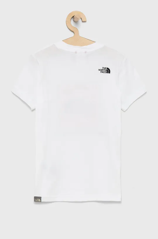 The North Face T-shirt bawełniany dziecięcy biały