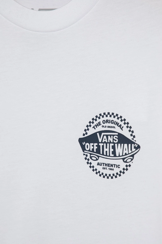 Vans T-shirt bawełniany dziecięcy 100 % Bawełna