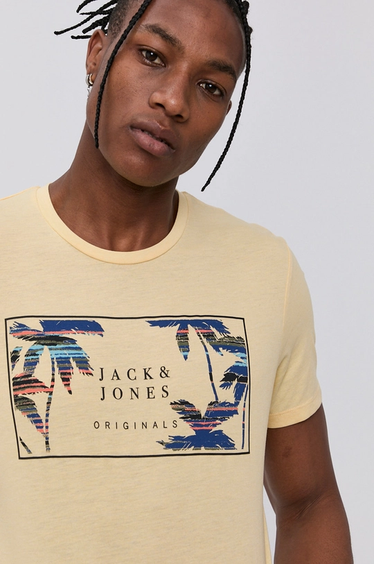 beżowy Jack & Jones T-shirt