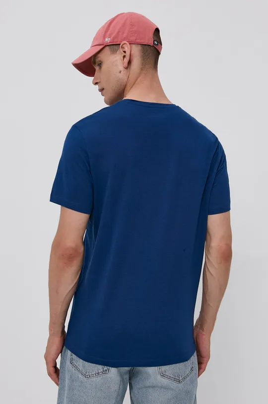 Хлопковая футболка Tom Tailor голубой