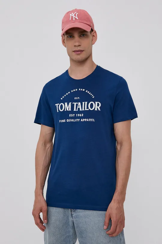 Хлопковая футболка Tom Tailor  100% Хлопок