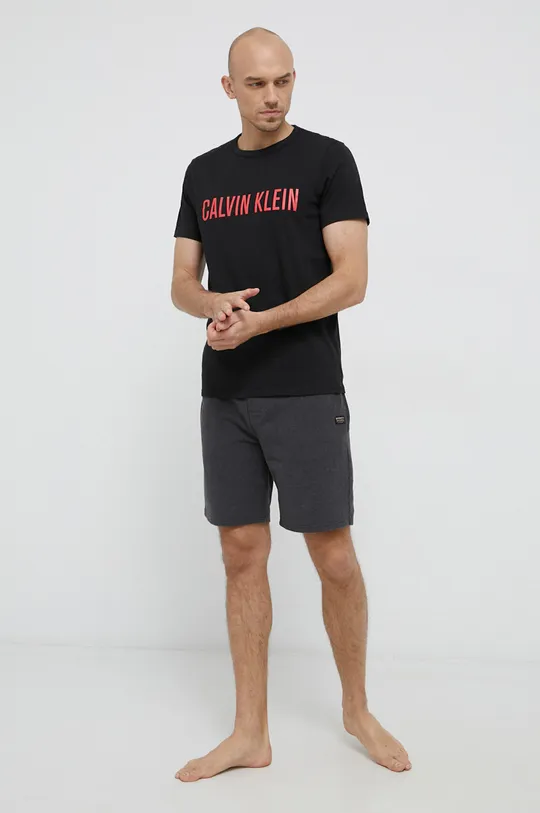 Pamučna majica Calvin Klein Underwear crna