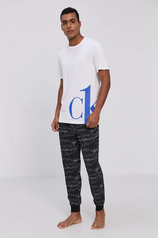 Calvin Klein Underwear T-shirt piżamowy biały