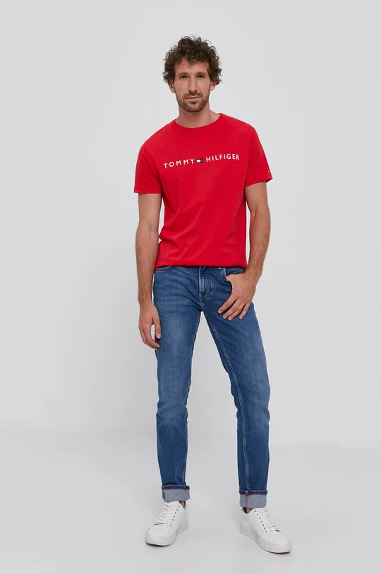 Tommy Hilfiger T-shirt czerwony
