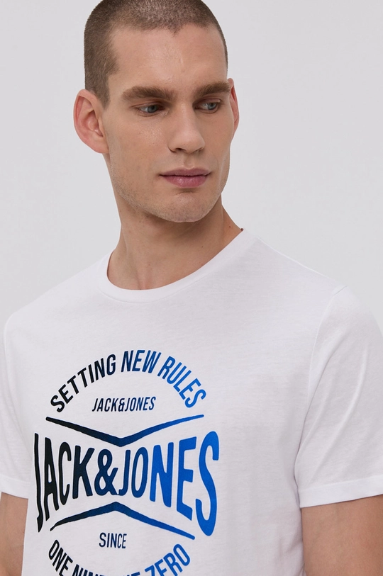 Bavlnené tričko Jack & Jones Pánsky