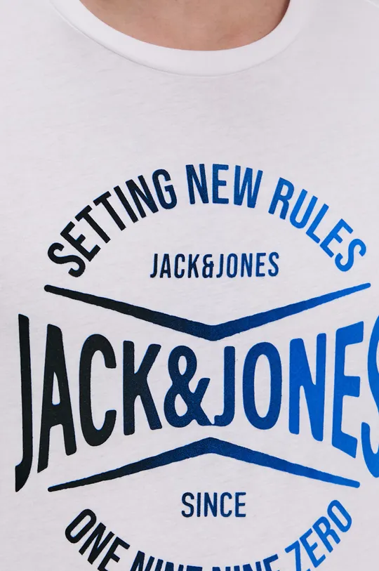 Хлопковая футболка Jack & Jones