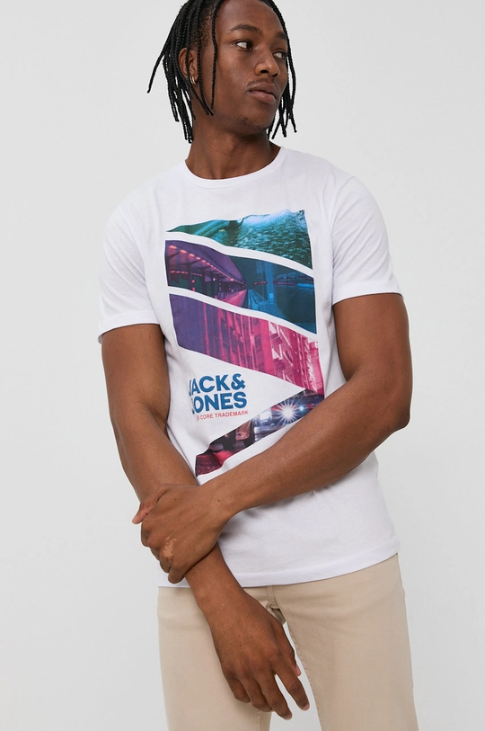 Jack & Jones t-shirt fehér