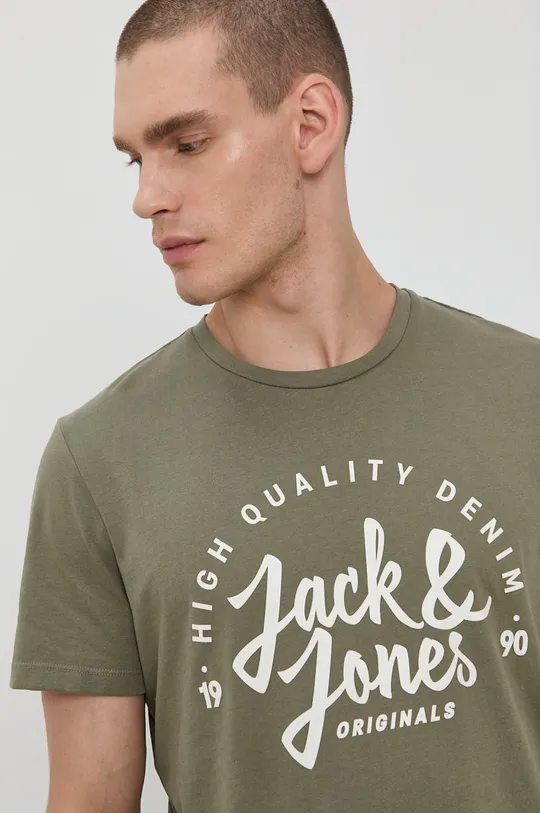 zielony Jack & Jones T-shirt
