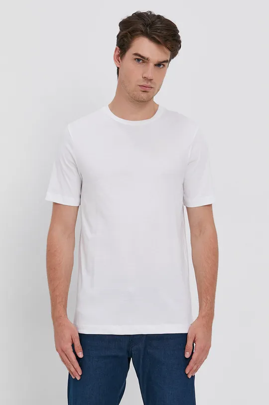 Scotch & Soda T-shirt bawełniany biały