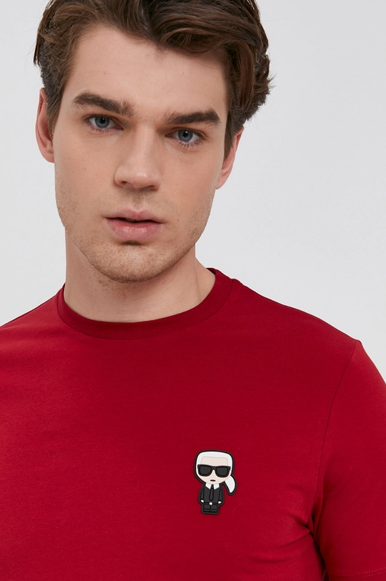 czerwony Karl Lagerfeld T-shirt 512221.755027