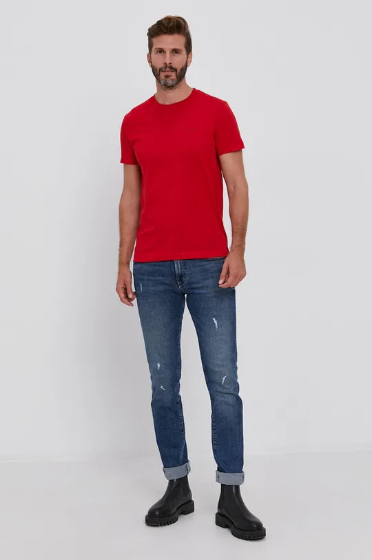 červená Tričko Calvin Klein Jeans (2-pack)