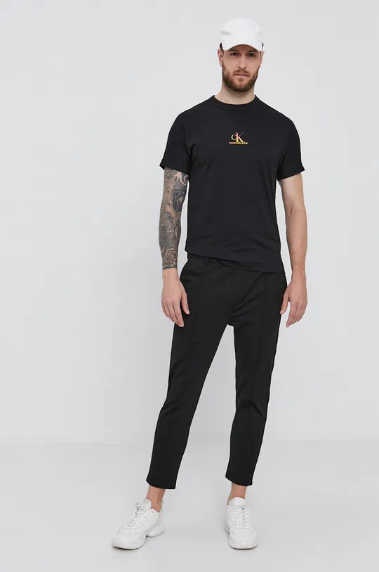 Calvin Klein Jeans T-shirt J30J319081.4890 czarny