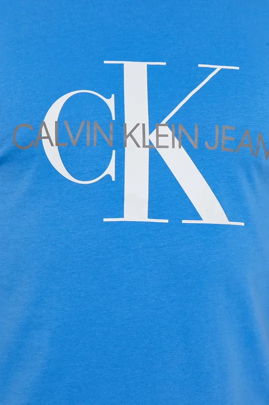 modrá Tričko Calvin Klein Jeans