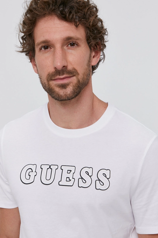 biały Guess T-shirt