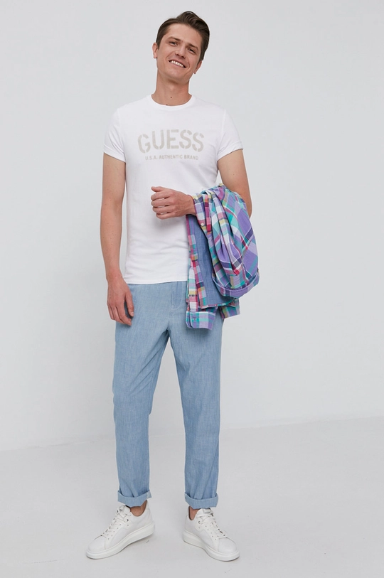 Guess T-shirt biały