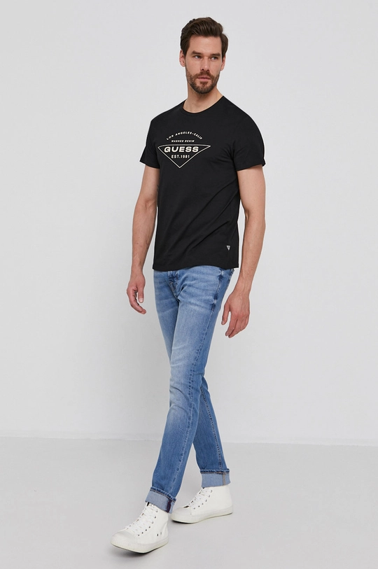 Guess t-shirt fekete