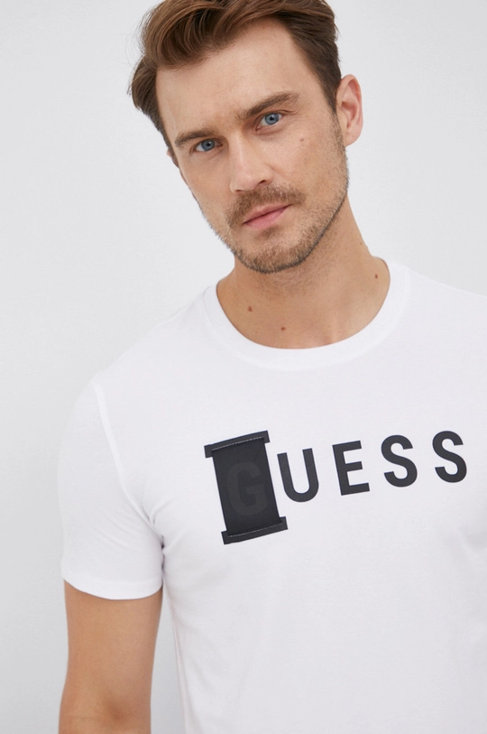 biały Guess T-shirt