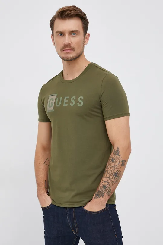 zelená Tričko Guess