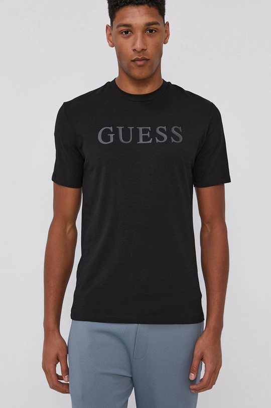 чорний Футболка Guess