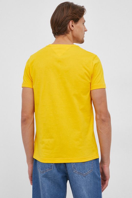 Tommy Hilfiger - T-shirt bawełniany 100 % Bawełna