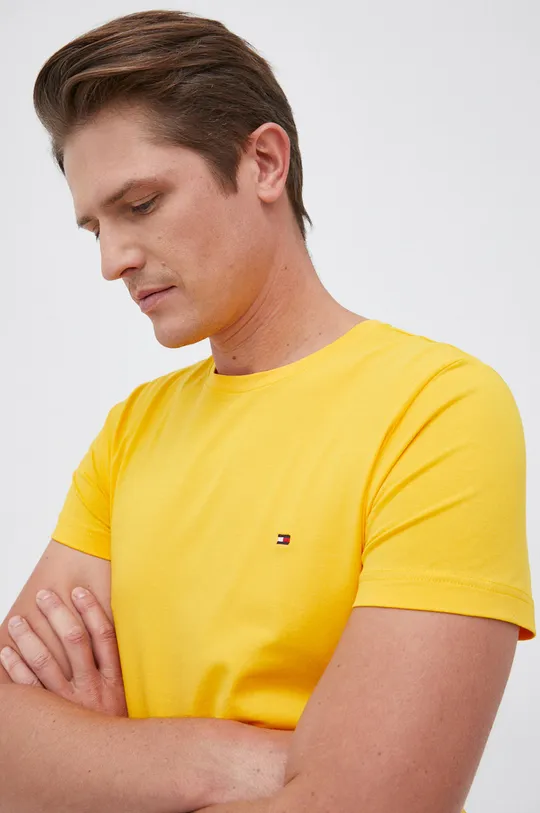 żółty Tommy Hilfiger - T-shirt