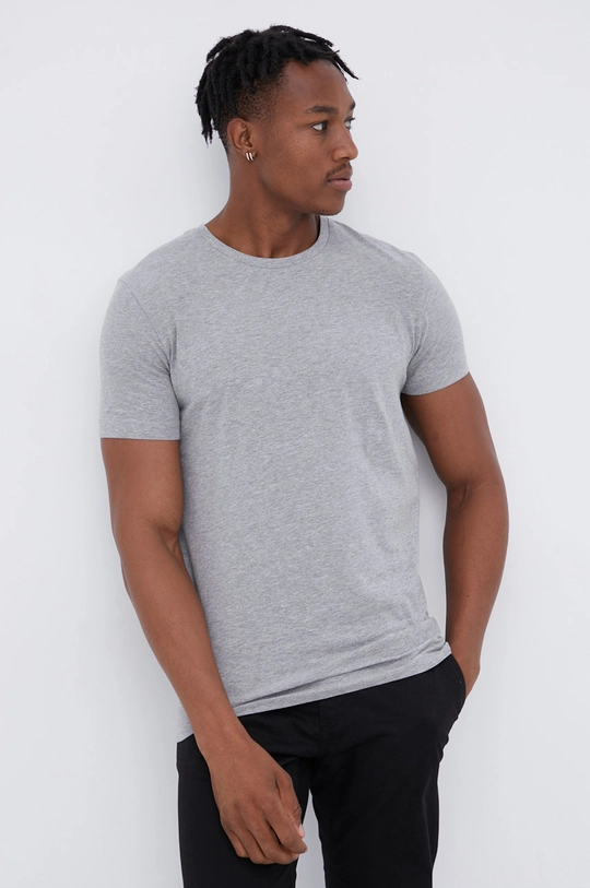 szary Produkt by Jack & Jones T-shirt Męski