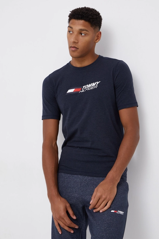 granatowy Tommy Hilfiger T-shirt