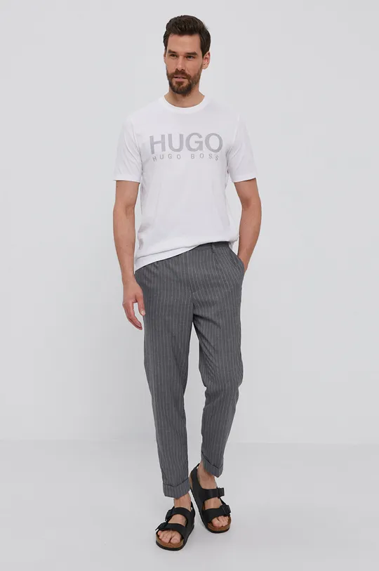 Hugo T-shirt 50454191 biały