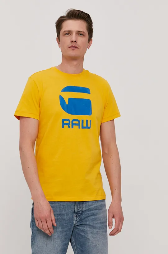 žltá Tričko G-Star Raw