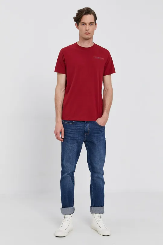 Pepe Jeans T-shirt RAMON czerwony