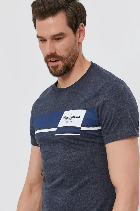 granatowy Pepe Jeans T-shirt KADE