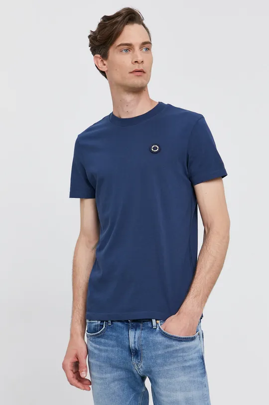 granatowy Pepe Jeans T-shirt WALLACE