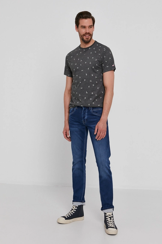 Pepe Jeans T-shirt Lynch szary