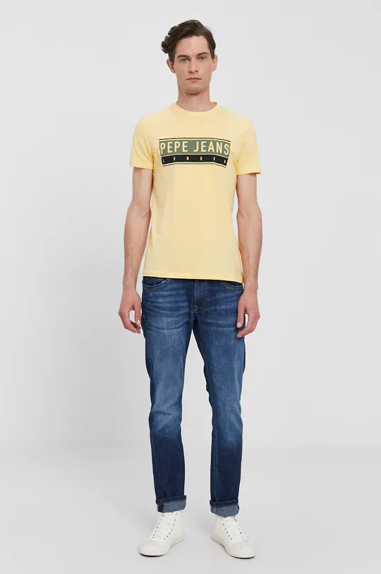 Pepe Jeans T-shirt JAYO żółty