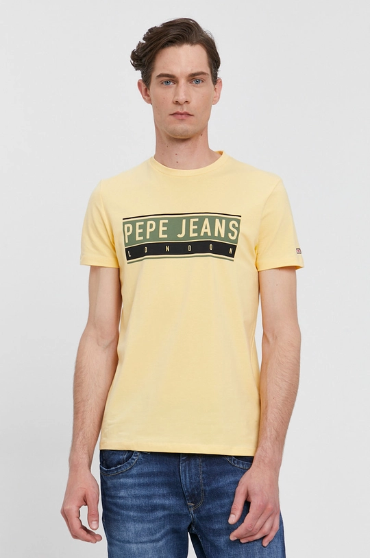 żółty Pepe Jeans T-shirt JAYO