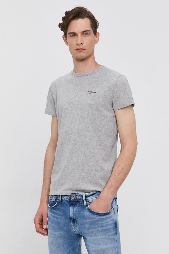 sivá Tričko Pepe Jeans ORIGINAL BASIC