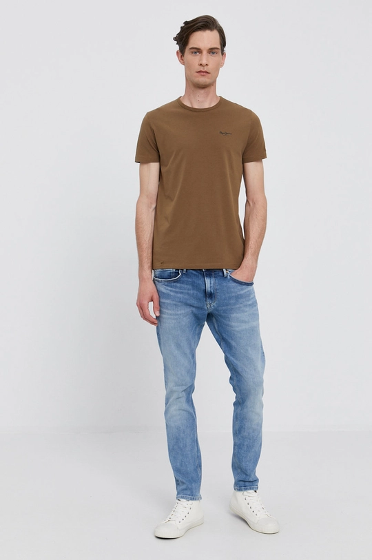 Футболка Pepe Jeans ORIGINAL BASIC зелений