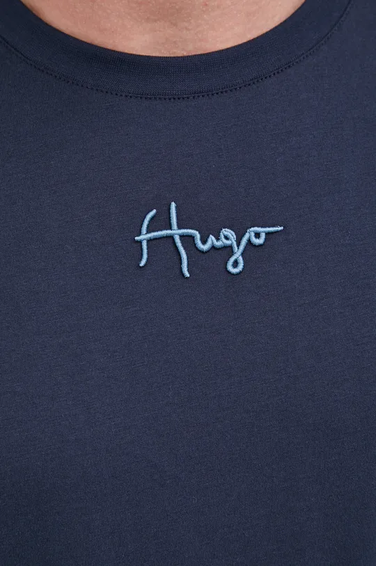 Hugo T-shirt bawełniany 50456165 Męski