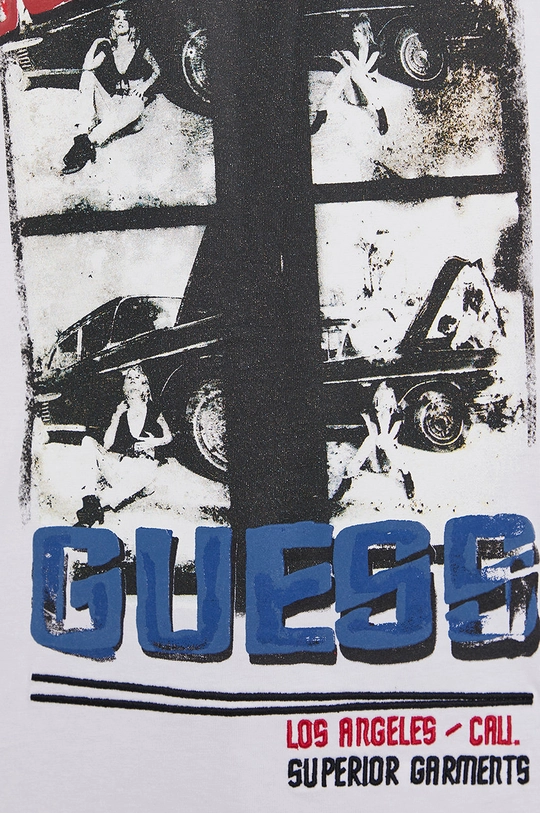 Guess T-shirt bawełniany Męski