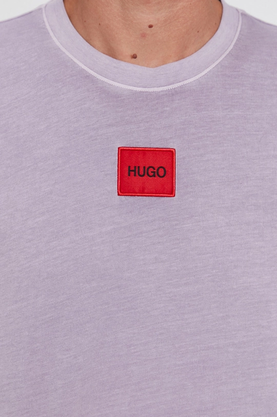 Hugo T-shirt bawełniany 50459885 Męski