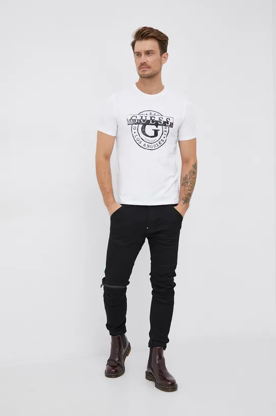 Guess T-shirt biały