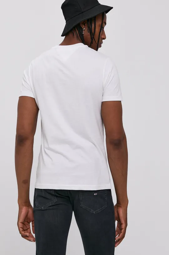 Tommy Jeans T-shirt bawełniany DM0DM09717.4890 100 % Bawełna organiczna
