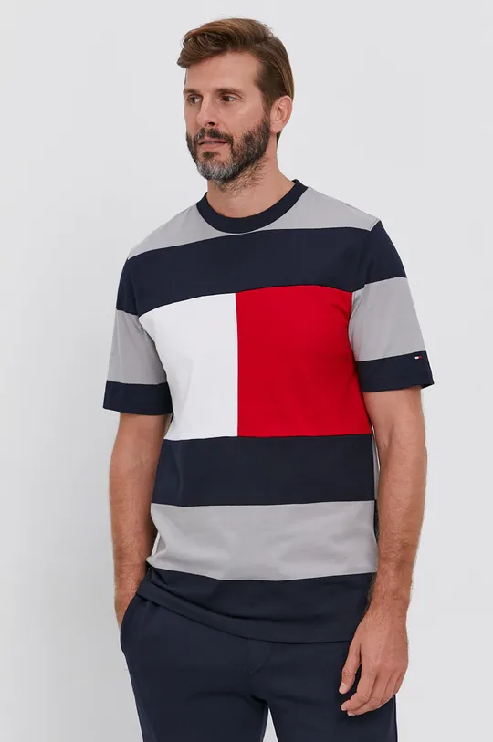 multicolor Tommy Hilfiger T-shirt bawełniany Męski