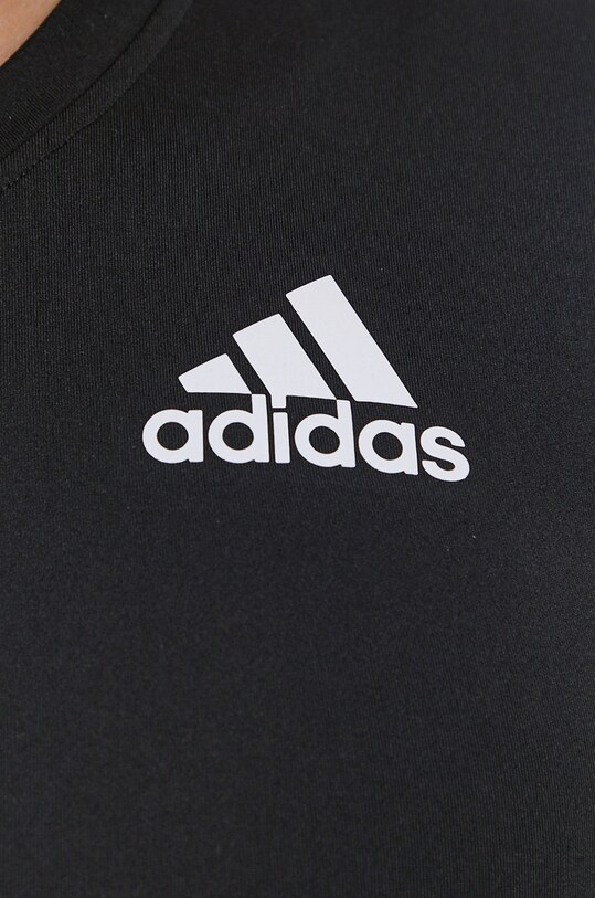 adidas Performance T-shirt GM5037, męski kolor czarny gładki | Answear.com